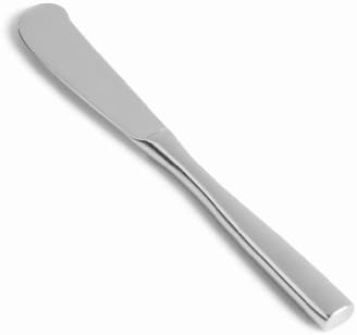 Pribor za jelo od nehrđajućeg čelika 18/10, nož za maslac s čvrstom ručkom, set od 12