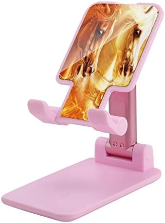 Cool 3D Animal Horse podesivi stalak za mobilne telefone sklopivi prijenosni tableti držač za uredsku seosku kuću ružičastog stila