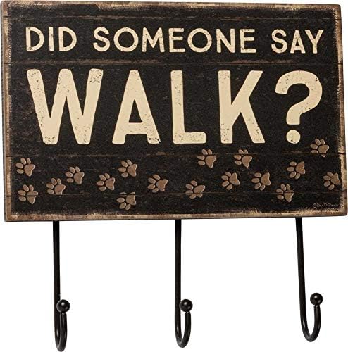 Primitivi od Kathy 39355 Slat Wood Hour Board, je li netko rekao hodanje