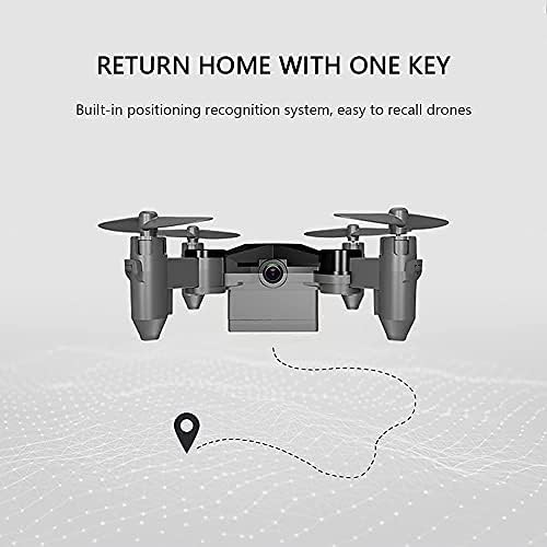 Xzruk drone s mini dronom s kamerom s HD kamerom za djecu i odrasle, FPV Drone Početnici RC sklopivi uživo Video quadcopter, kontrola
