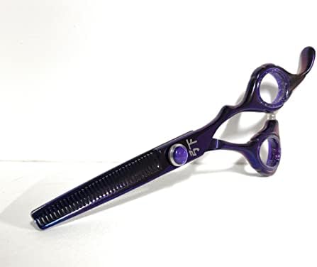 Shear Fanatic Skissors za rezanje kose-Purple Titanium Profesionalne škare za kosu kose-kosecama oštrim rezama poput maslaca-ove škare