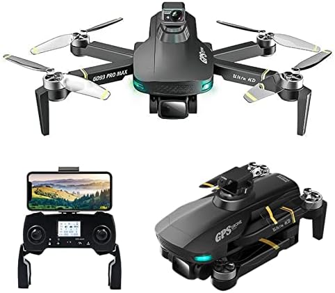 Novi Rrone Pro prepreka izbjegavanje GPS drona sa 6K EIS kamerom za odrasle, početnici Profesionalni sklopivi FPV RC Quadcopter s motorom