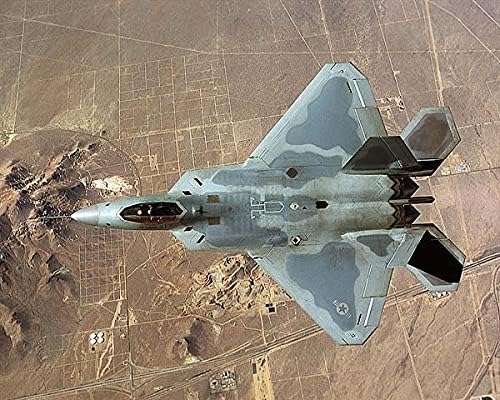 Lockheed F-22 Raptor 11x14 Silver Halonide Photo Print