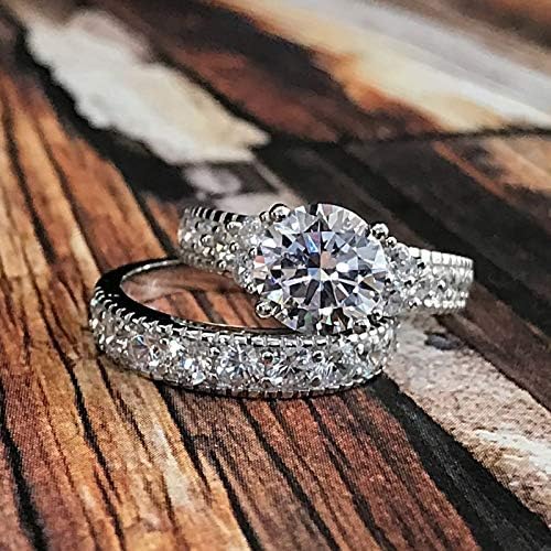 Žene prstenovi obećavaju prstenje za žene luksuzne dame vjenčani bend za žene prijedlog zaručnički prsten bakreni prsten nakit darovi