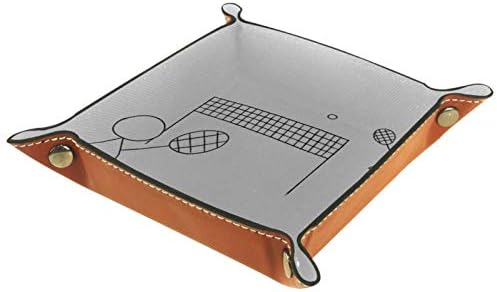 Lyetny Sažetak udvostručuje kutiju za skladištenje bombona badminton Sundries Sunndries Tray Desktop Organizator za pohranu prikladan