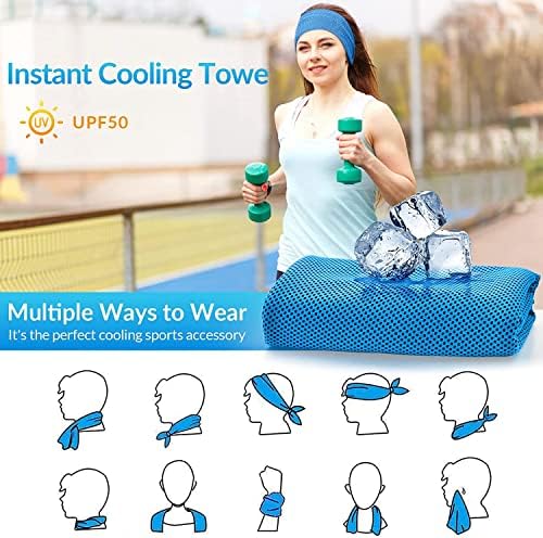 Yuyosunb 4 toallas de chargeraci�n, toallas de microfibra suaaves y tranrisbables para, gimnasio, embermiento, viajes, kampiranje,