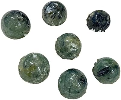 Prekritni sfera kamenje za anksioznost zacjeljivanje kristalnih setova, agatni džep ovalni palmički meditacijski dragulj za ljekovitu