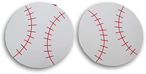 Zanat opskrba velikim oblikama pjene za bejzbol - 9 inča - 2 komada