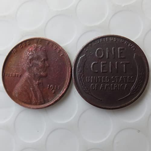 1911. američki Lincoln Cent Strani kopija Komemorativna kovanica