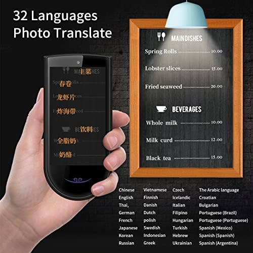 Elektronički uređaji, prijenosni uređaj za prevođenje jezika 72 jezika, dvosmjerni Glasovni prevoditelj u stvarnom vremenu, 32 naglaska,