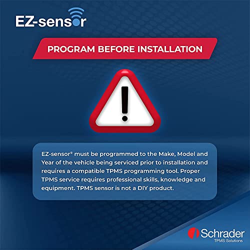 Schrader 33500 EZ-senzor Programirajući senzori za nadzor tlaka gume s fiksnim kutom, potrebno je programiranje prije instalacije