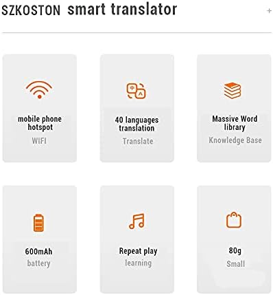 $ 40 višejezični instant Glasovni prevoditelj prijenosni pametni Glasovni prevoditelj za online učenje ruskog jezika
