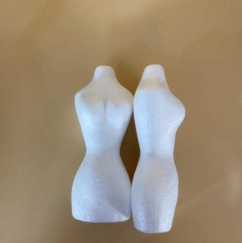 ALINSAM 10-PACK STYROFOAM Crafts kuglični kolač lutka ženskog oblika tijela stiropora za ukras DIY zaliha