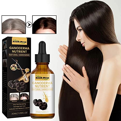 2pcs serum za kosu protiv Sijedenja, serum za potamnjivanje kose, organska hranjiva esencija, daje kosi prirodan ton bez štete