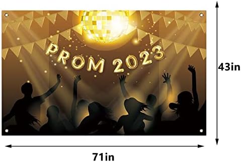 Crno-zlatne pozadine za maturalnu fotografiju 2023 maturalni banner 2023 maturalni Ukrasi i pribor za kućnu školsku učionicu