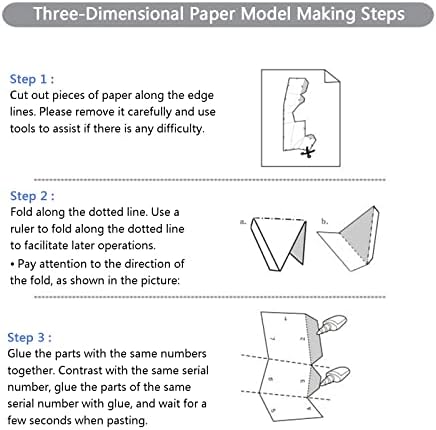 Libwx pijetao oblik diy papir skulptura kreativni papir model 3D papir trofej geometrijski origami zagonetka ručno izrađena ukras za