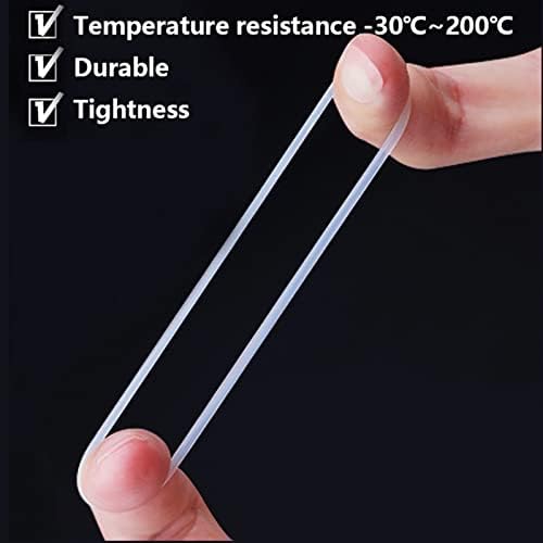 AQXT WMAOSHUANG-PLAT PARIZE okrugle vodootporne silikonske gumene brtve, korozije i otpornosti na hrđe, boja: 3 mm)