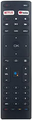 RM-C3329 Zamijenjeno daljinsko uklanjanje za Konka 4K UHD Android Smart TV 32H31A 40H33A 43U55A 50Q75A 50U55A 55Q75A 55U55A 65Q75A
