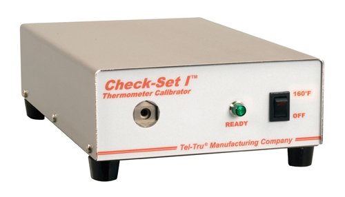 Tel-TRU CS1-F42-30S kalibrator termometra za provjeru i termometar, 40 stupnjeva Fahrenheit, NIST Trakible, za kratke sonde, 3 rupe