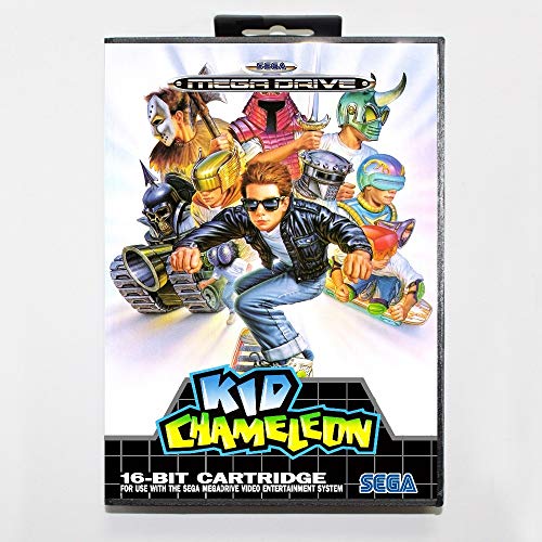 Romgame Kid Chameleon 16 -bitni sega MD kartica s maloprodajnom kutijom za Sega Mega Drive for Genesis
