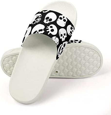 Happy Skull Head House sandale bez klizanja papuča s otvorenim nožnim prstima za masažu za tuširanje kupaonice