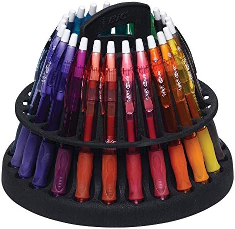 Uvlačiva gel olovka od MBP-a, srednji vrh, različite boje, udobna ručka s konturnim uzorkom, 25 brojanja