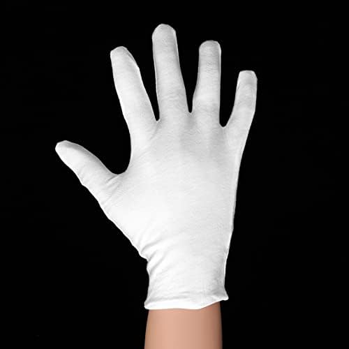 Eboot 8 inča bijele pamučne rukavice Rade rukavice, srednje