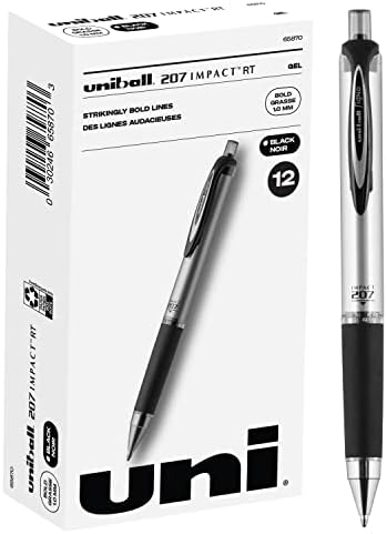 1,0 mm, 12 pakiranja, olovke s crnom tintom od 12, isprobajte crne olovke, gel olovke, olovke u boji, dopisnice, raznobojne olovke,
