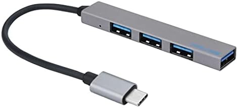 JAHH USB hub Type-C do 4 USB koncentratore Lumenom Tanki Mini Prijenosni 4-portni USB 2.0 hub USB Sučelje napajanje Laptop Tablet Računalo