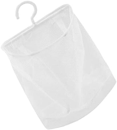 Cabilock 4PCS mrežica za viseće torbe za skladištenje vrećice poliester bijela