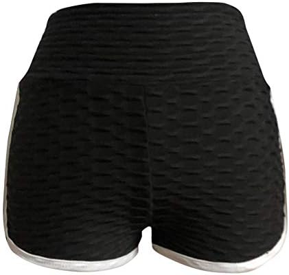 Gym kratke hlače žene Bodycon Podizanje seksi hlača visokog struka za trčanje hlače plijen kompresije atletske hlače