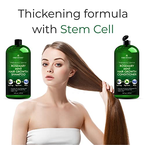 Šampon i regenerator od metvice ružmarina-kompleks protiv gubitka kose, formula za zgušnjavanje matičnih stanica za obnavljanje kose,