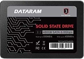 Dataram 480GB 2,5 SSD pogon SOLID STATE DRIVE Kompatibilan s BioStar Racing Z170GTN