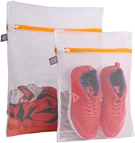 Set od 2 osjetljive vrećice za rublje, izdržljiva mrežasta vrećica za rublje s patentnim zatvaračem, vrećica za rublje koja zadržava