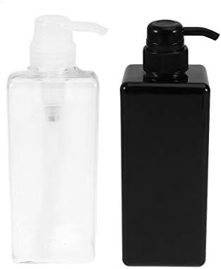 Hemoton Clear Spremnik 2pcs losionske boce s pumpama Tekući sapun Dopadnik praznih boca za pumpe za punjenje sapuna za punjenje sapuna
