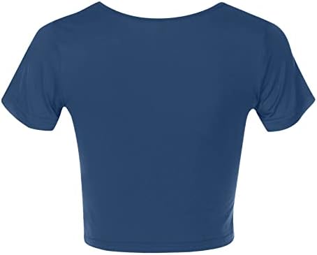 Slim fit košulja s dugim rukavima za žene koje izlaze s mršavim usjevima s dupess joga vježba majice majice y2k odjeća