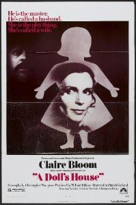 Kuća lutke - 27x41 Originalni filmski plakat Jedan list 1973 Presavijena Claire Bloom
