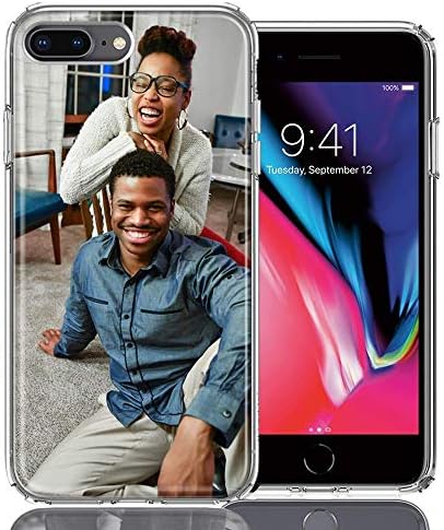 Mundaze Dizajnirajte vlastiti iPhone futrolu, personaliziranu futrolu za foto telefon za iPhone 8 Plus/iPhone 7 Plus - Perfect Valentine