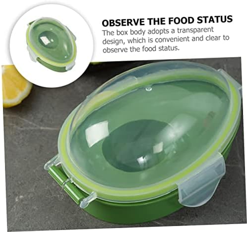 2pcs avokado hrskavi silikonski držač staklenke za pohranu hrane košarica za pribor za kućanstvo kiseli krastavac, silikon