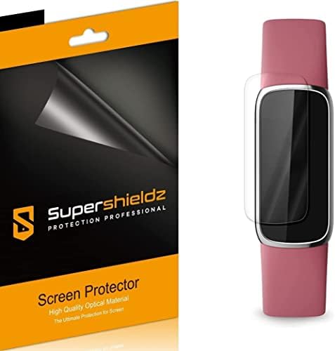 Supershieldz Dizajniran za zaštitnog ekrana Fitbit Luxe, 0,13 mm, prozirni zaslon visoke razlučivosti