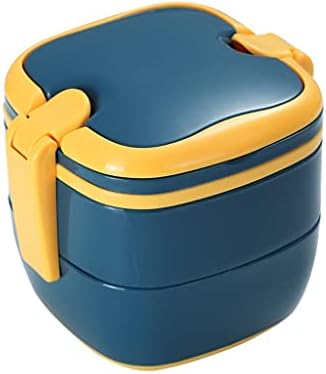 ; Kvadratna dvostruka kutija za Bento kutiju za ručak Japanska kutija za tijesto kutija za ručak kutija za ručak