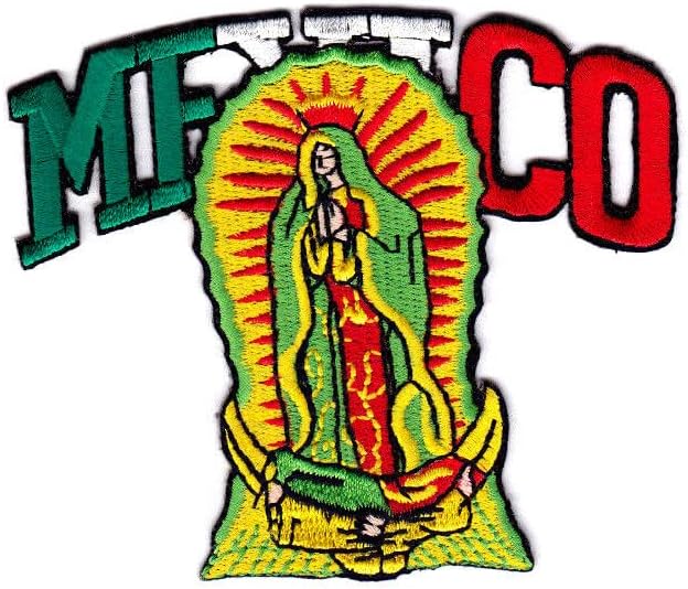 Meksiko djevičanska Mary Iron na patch meksičkoj religioznoj