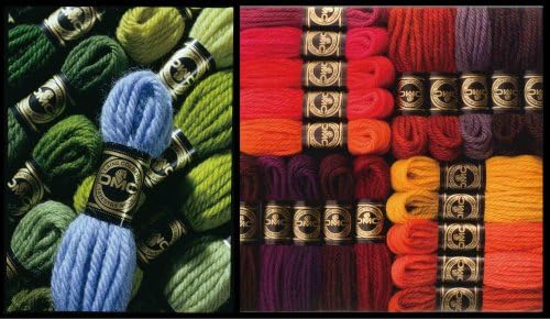 486-7017 vuna za tapiserije i vez, 8,8 jardi, duboko ljubičasta