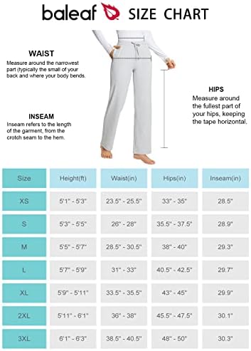 Baleaf Fleece obložene hlače za žene s širokim nogama zima topli pamuk ravna noga joga znojne hlače s džepovima