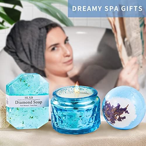Birthday Gifts For Women-Personalized Spa Gift Basket Box For Her Mom Sister Best Friend Unique Happy Birthday Bath Set Gift Ideas -Best Birthday Gift Boxes For Women