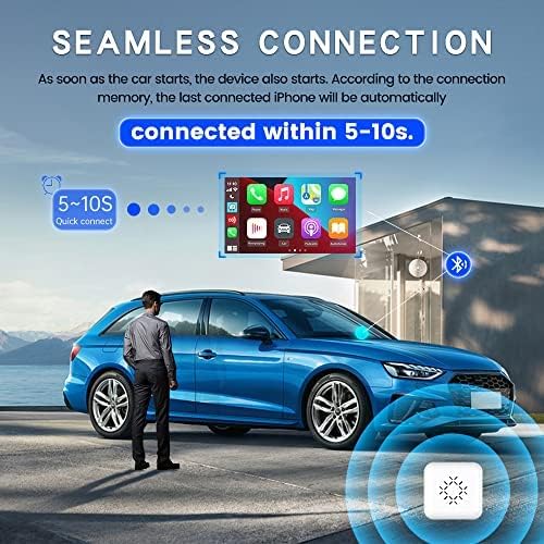 Carlinkit Wireless CarPlay adapter, CarPlay Mini Dongleonly kompatibilan s ugrađenim tvorničkim automobilom Apple CarPlay, podržava