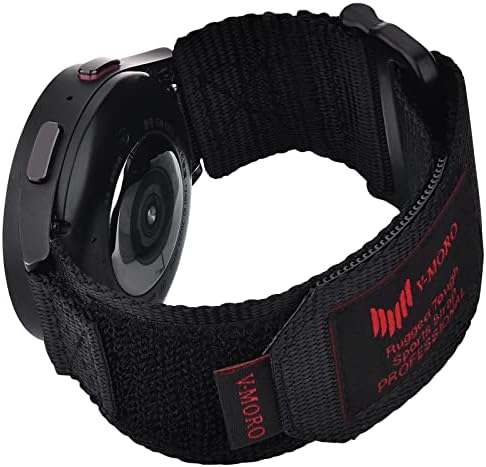 V-Moro Band kompatibilan s Galaxy Watch 5 Pro 45 mm/ Watch 4 Klasični 46 mm 42 mm, 20 mm muškarci, robusni taktički preživljavanje
