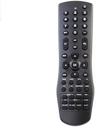 AIDITIYMI VR1 Remote Control Replacement for VIZIO TV HDTV10A HDTV10F HDTV10T HDTV20F L32 L37 L42 VA190E VA19L VA220E VA22L VA22LF