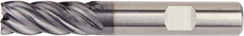 Metrički krajnji mlin serije 9519499 577 mm promjera 16 mm, dubine reza 32 mm, duljine 92 mm, cilindrični vrh s ravnom drškom, 5 utora