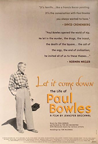 Neka se sruši: Život Paula Bowlesa 1998. U.S. One List Plakat